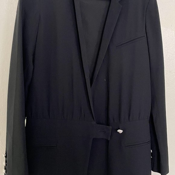 Versus Versace Double Breasted Collar Blazer Dress - Picture 11 of 13